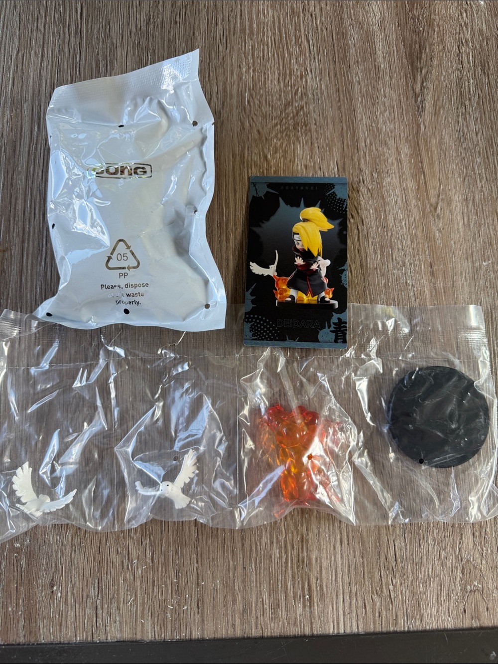 Anime Character Accessory Set - Yellow & Black Accent Pieces